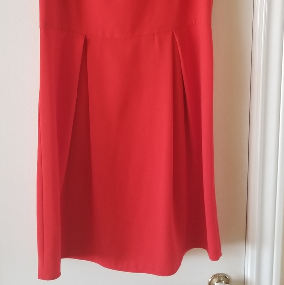 Dress - silk, red, new - Picture 2 of 5